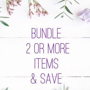 NOTICE TO SHOPPERS: BE SURE TO BUNDLE TO SAVE ON SHIPPING, ETC.
